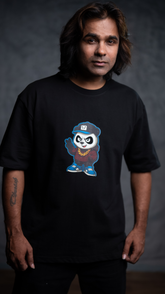 PANDA BHAI OVERSIZED T-SHIRT Heavy Gauge French Terry Cotton